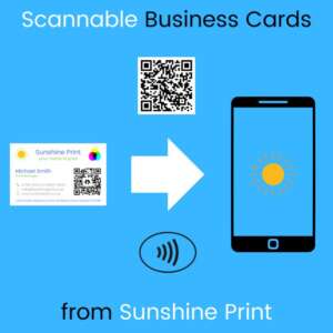 Scannable Business Cards